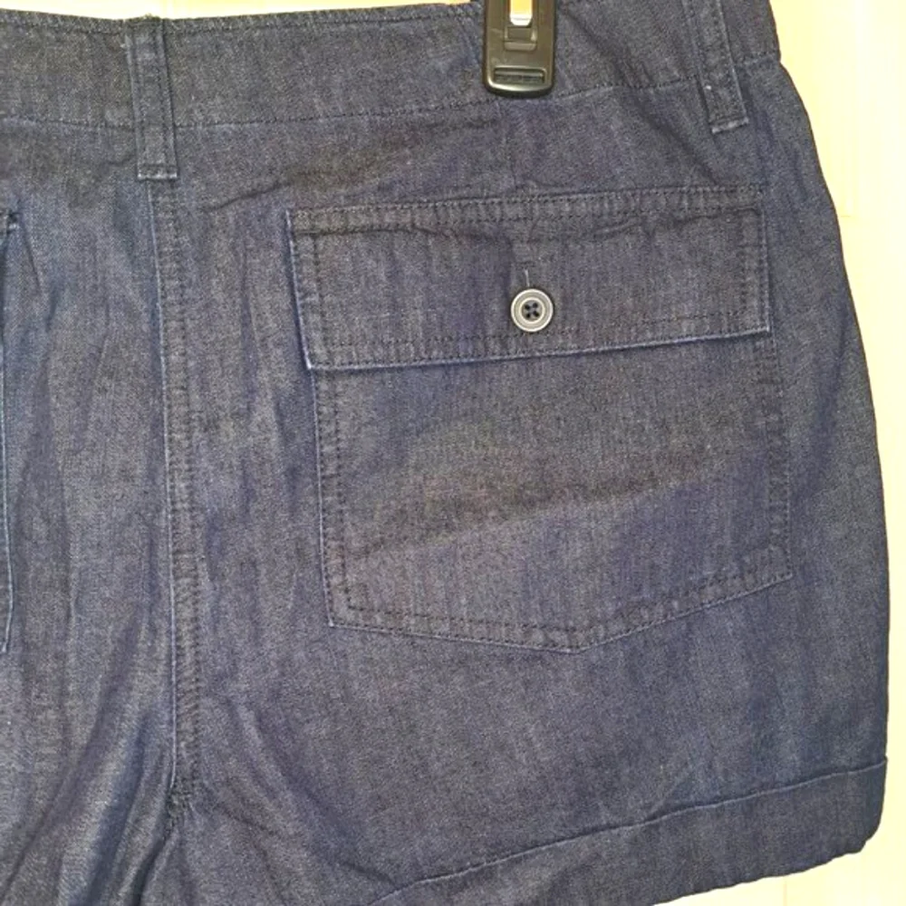 NEW Loft Dark Wash Shorts Size 12